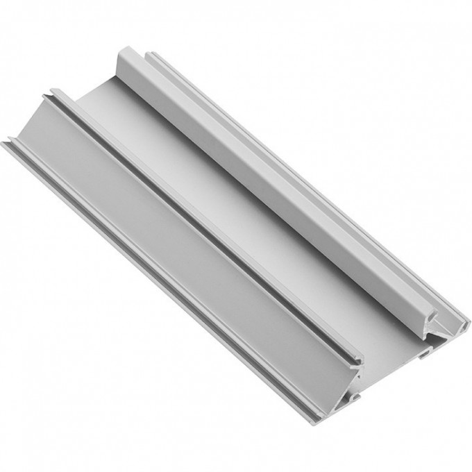 Алюминиевый профиль GTV GLAX торцевой, двухсторонний, 3 м PA-GLAXNBD3M-AL