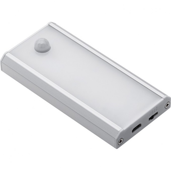 Беспроводной светильник GTV COMA PIR светодиодный белый LD-PIRUSB-53