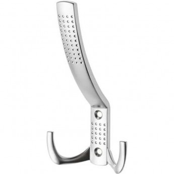 Крючок мебельный GTV WZ-A0-K23-05 алюминий - ЭКОНОМ (комплект из 2 шт)