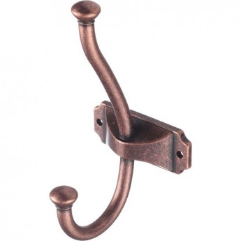 Крючок мебельный GTV WZ-CRAFT-15 CRAFT, античная медь (комплект 2 шт) Крючок мебельный GTV WZ-CRAFT-15 CRAFT, античная медь (комплект 2 шт)