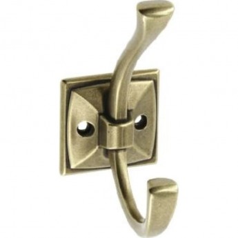Крючок мебельный MADRYT, старое золото GTV WZ-MADRYT-04 Крючок мебельный MADRYT, старое золото GTV WZ-MADRYT-04