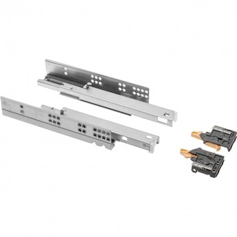 Направляющая нижнего монтажа 270 Modern Slide с доводчиком, полное выдвижение GTV PB-0SHX-270-A