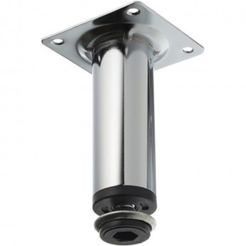 Опора регулируемая GTV NM-BD-100-01 30х100 хром, 60кг (комплект 4 шт)