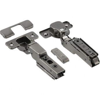 Петля SOLID PRO полунакладная самозакрывающаяся GTV ZM-DCHCB08-3DBEO-20