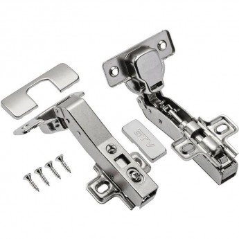 Петля ZM-НСKT 45 градусов угловая самозакрывающаяся GTV ZM-HCKT45-ZE-S