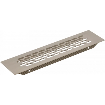 Решетка вентиляционная GTV 245х60 мм, светлый антрацит