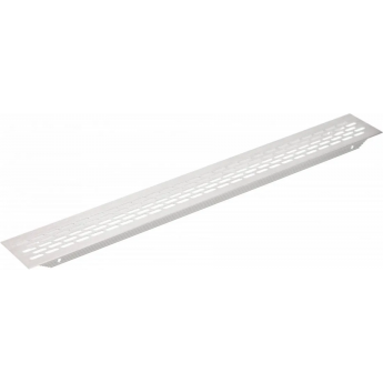 Решетка вентиляционная GTV 484х60 мм, шлифованная сталь