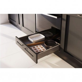 Выдвижной ящик GTV AXIS PRO L-500 PB-AXISPRO-P2O-KPL69-500-60 под духовку антрацит