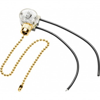 Выключатель цепочка, 750W, цвет золото GTV AE-WLLAN1-90
