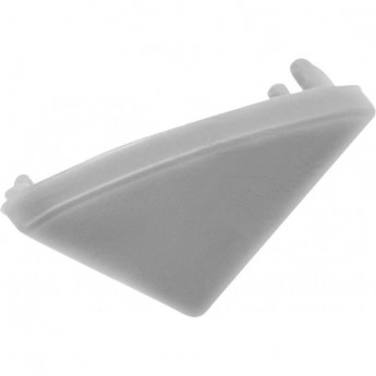 Заглушка GTV PA-ZASGLAXKT-00 для профиля PA-GLAXKT-AL, цвет серебристый 10 шт