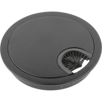 Заглушка кабель-канала металлическая D-60 GTV PM-LBFI60-20M черный матовый